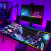 Rgb Mouse Pad Xxl Steelseries Laptop Mat Gaming Mousepad 900x400 Backlit Keyboard Gamer Girl Table Pads Deskpad Mausepad Cs Go