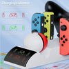 Multifunctional Charging Dock for Nintendo Switch OLED/Switch Storage for Joy Cons Pro Controller and Ball Plus Controllers