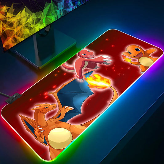 Pokémon Charmander RGB Large Keyboard Pad Collection 3mm