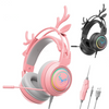 RGB Cute Girls Gaming Headset Stereo with Microphone