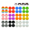 4 Pieces Controller Joystick Caps Thumb Stick Grips For Sony Playstation DualSense Dualshock 4 5 PS4 PS5 For Nintendo Switch Pro