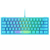 Gaming RGB Ergonomic Blue Keyboard