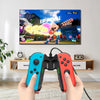 Charging Grip compatible with Nintendo Switch controller Charging Dock for NS gamepad Portable V-Shaped Handle Charger