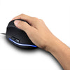 ZELOTES T20 Wired Vertical Optical Mouse 6 Buttons Gaming Mice for PC Computer