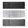 Wireless Folding Keyboard Bluetooth-Compatible Keyboard 81 Keys Touchpad Type-C Rechargeable