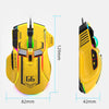 Professional Gaming Mouse RGB Voice Control 10 Keys 12800DPI 1000Hz 400ips RGB Wired Mouse Mice For Laptop PC