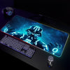 War RGB Mousepad Large Gaming Mousepads Luminous Mouse Pad Big LED Mouse Mat Gamer Mausepads Desk Pad Backlit Keyboard Mat