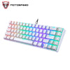 Motospeed CK67 Mechanical Gaming Keyboard 67 Keys RGB Backlit Wired Computer Office Red Blue Switch ABS Keycap For  Mac Windows