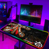 Rgb Mouse Pad Xxl Steelseries Laptop Mat Gaming Mousepad 900x400 Backlit Keyboard Gamer Girl Table Pads Deskpad Mausepad Cs Go