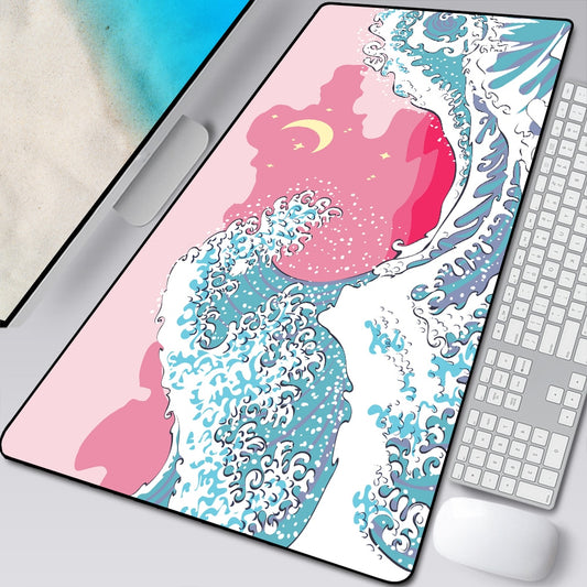 Great Wave Collection XLarge Keyboard and Mouse Pad 2-3mm