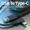 6M 5M 3M USB-C Cable For Oculus Quest 2 For picon 3/ 4  PS VR 2 Link Cable Compatability Type-c Speed Data Transfer Fast Charge